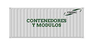 Contenedores y modulos CMSAC